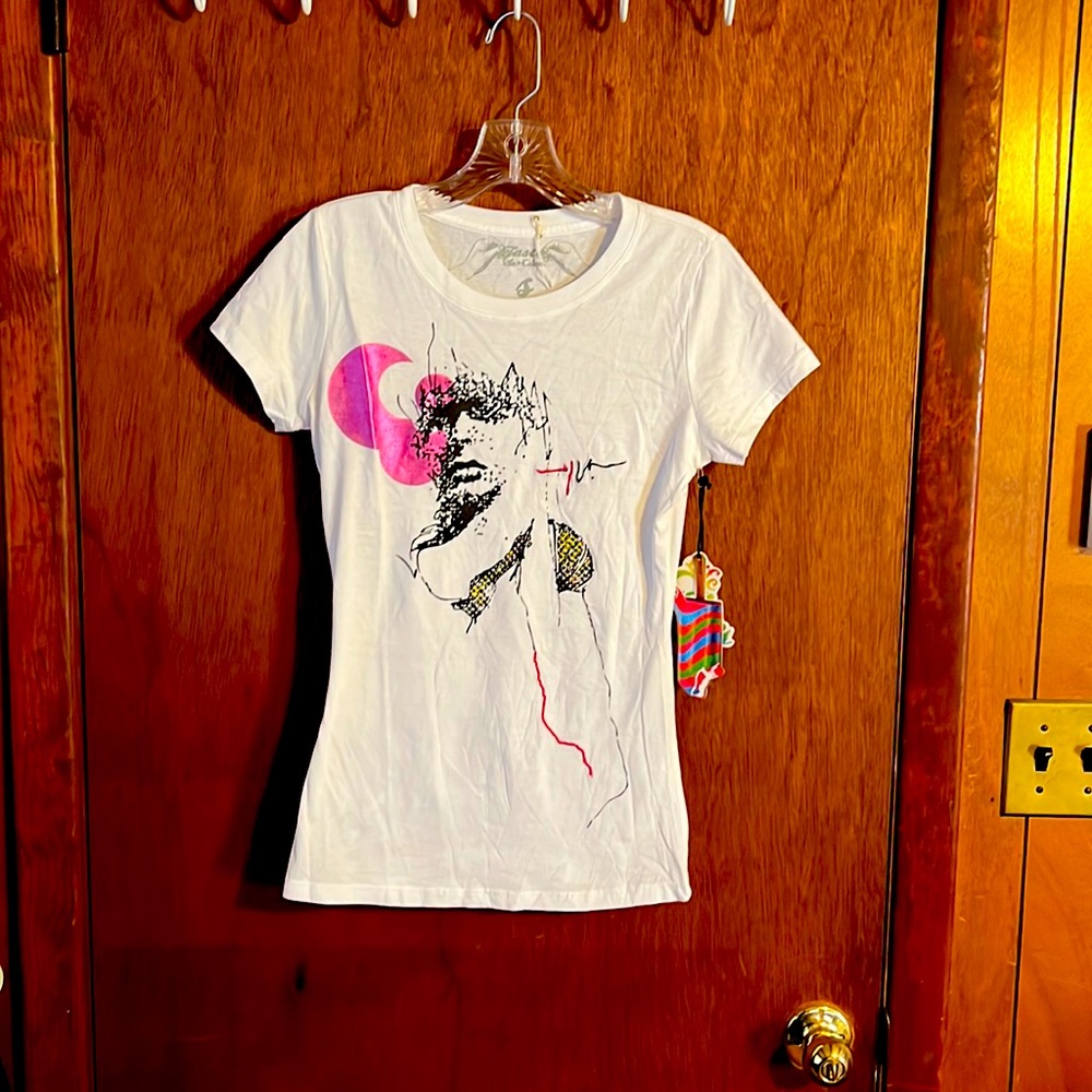 Taste Clothing  S/S Cap Sleeve Top with Sequins